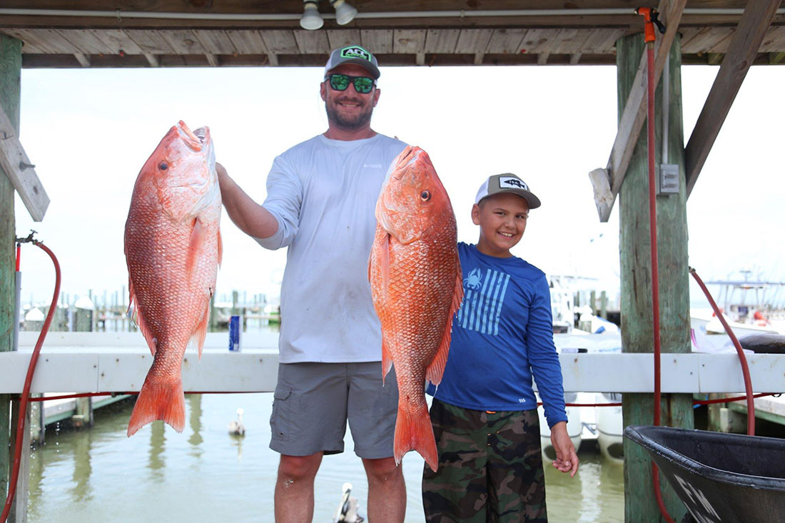 Reef fishing charters from Fort Morgan targeting multiple species