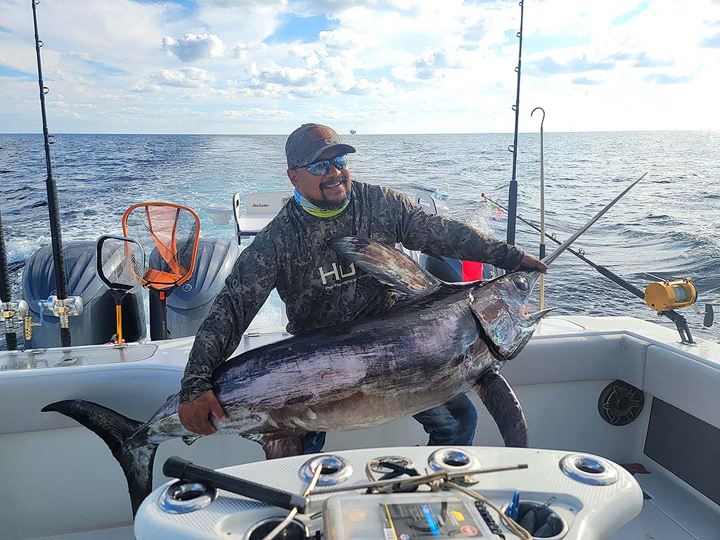 Tuna and swordfish fishing adventure on a Gulf Shores charter